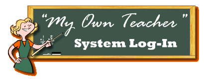 My Own Teacher System Log-in